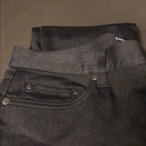 Men’s banana republic traveler pants dark gray